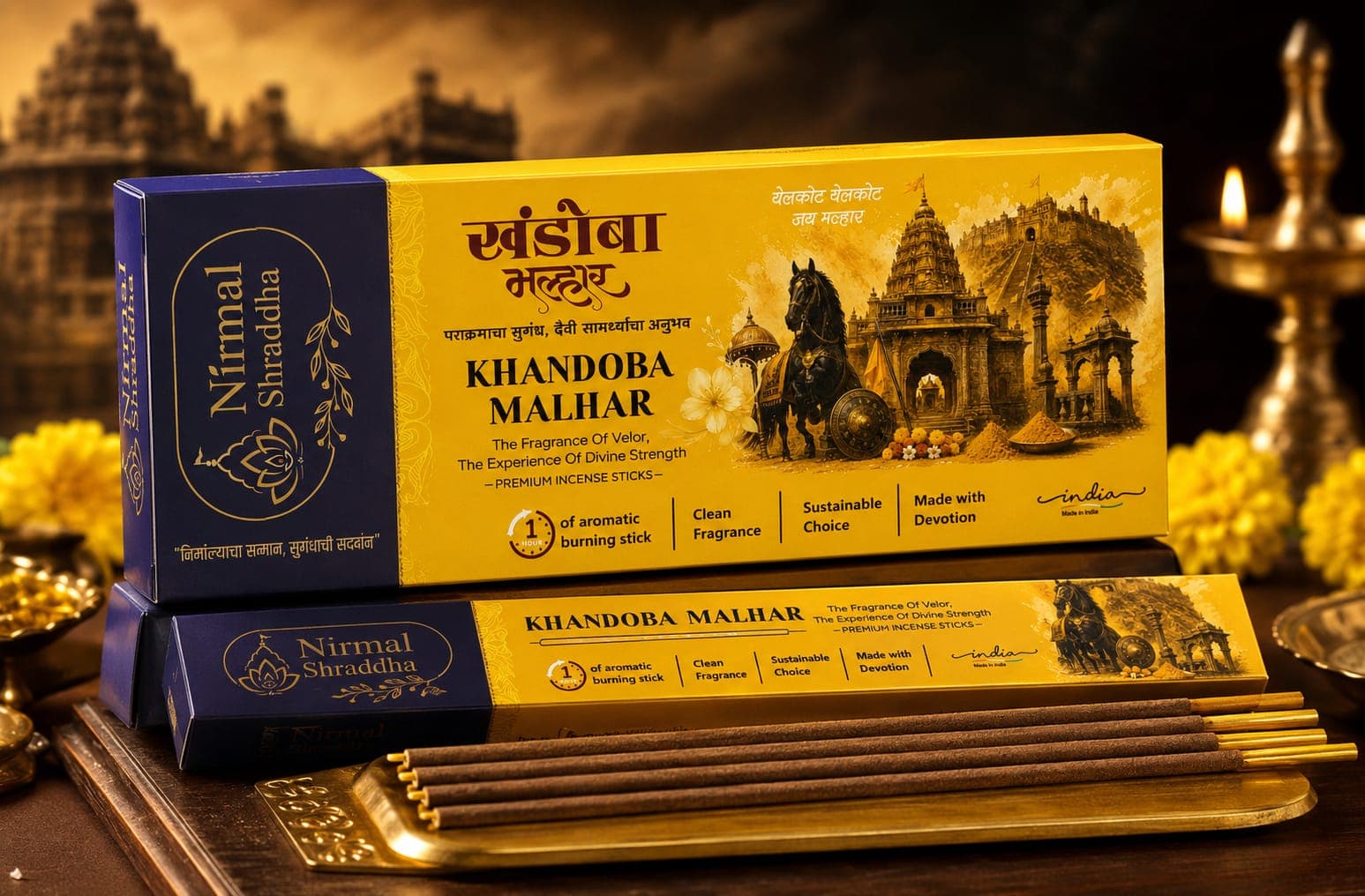 खंडोबा मल्हार incense sticks