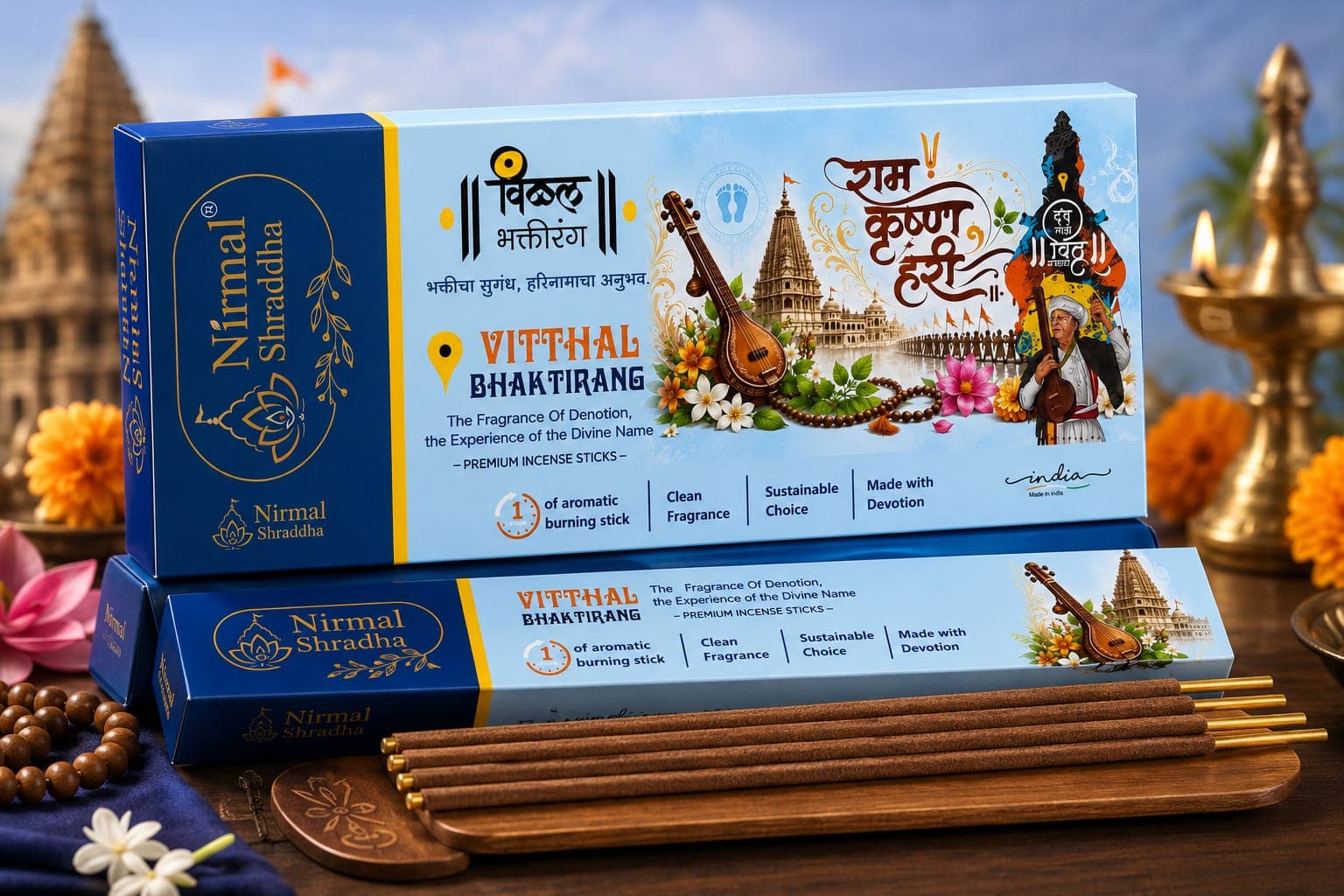 विठ्ठल भक्तिरंग incense sticks