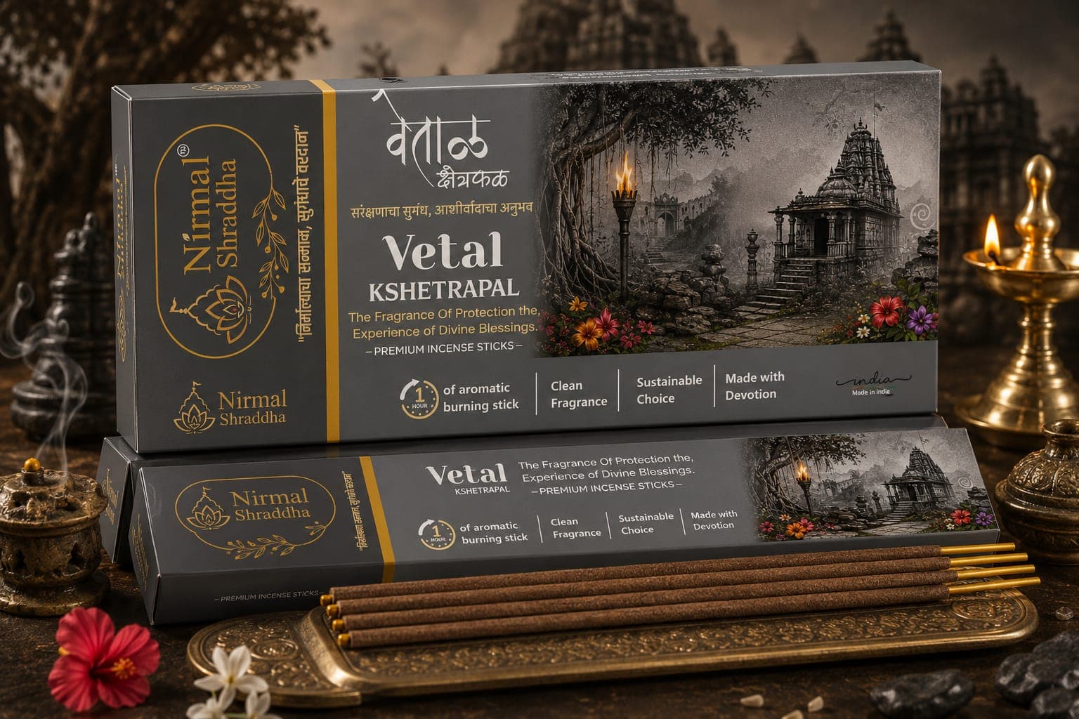 वेताळ क्षेत्रपाळ incense sticks