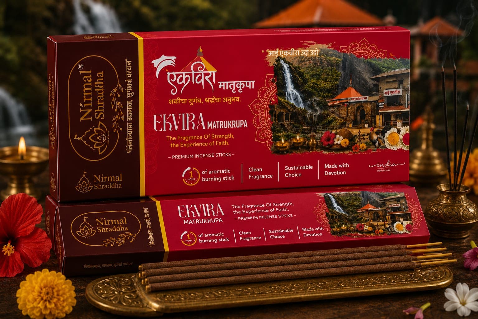 एकवीरा मातृकृपा incense sticks
